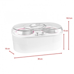 PODGRZEWACZ WOSKU PUSZKA 2W1 400ML + 800ML 350W ACTIV